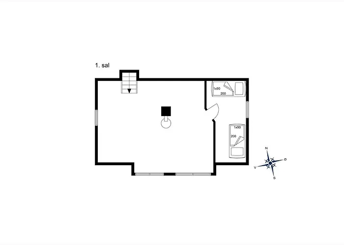 204-vestervig-lodbjergvej-4 度假居 *